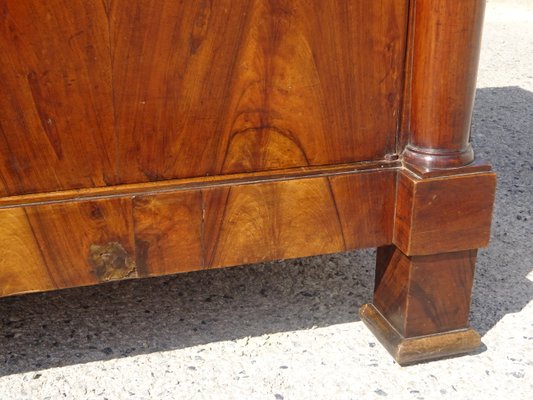 Antique Sideboard with Diamond-Shaped Wood Marquetry Top-ABK-2032053