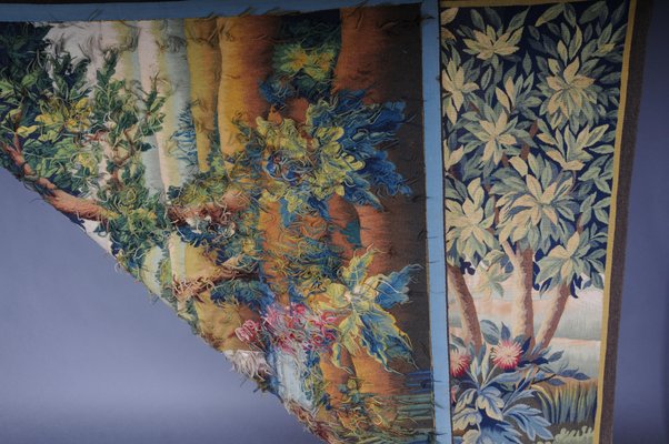 Antique Silk Aubosson Wall Tapestry, France, Late 19th Century-FLW-1756314