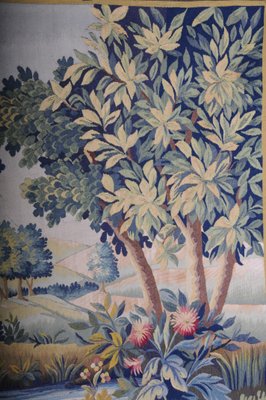 Antique Silk Aubosson Wall Tapestry, France, Late 19th Century-FLW-1756314