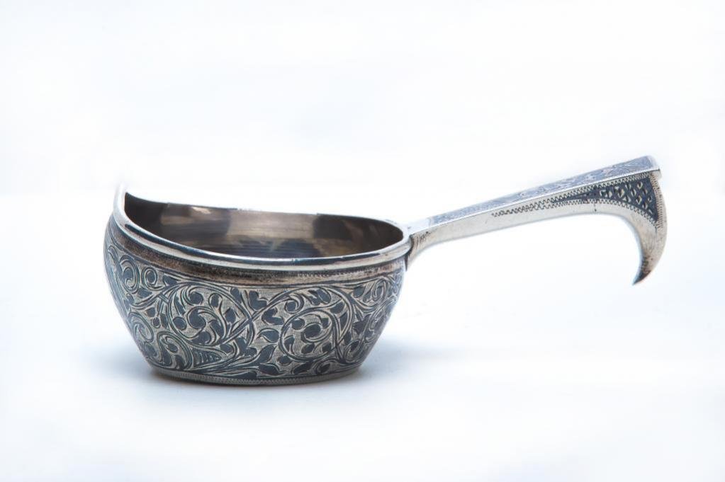 Antique Silver Ladle, Russia