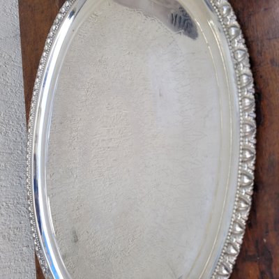 Antique Silver Metal Tray-SYQ-2042823