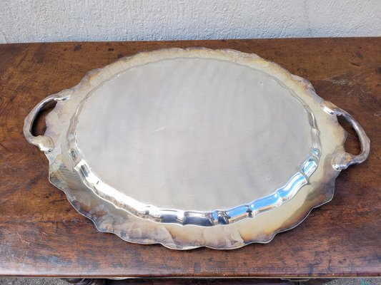 Antique Silver Metal Tray-SYQ-2042829