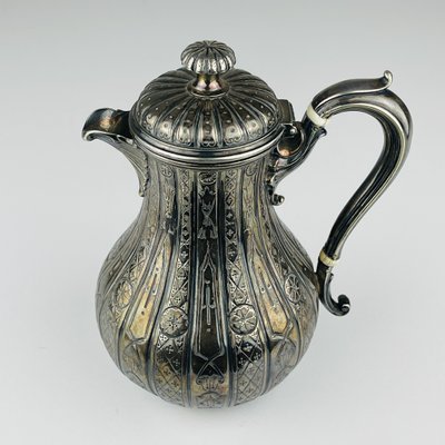 Antique Silver Plated Creamer by Elkington & Co, 1880s-WQC-2020047