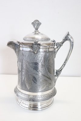 Antique Silver-Plated Pitcher by Reed & Barton, 1870s-DCO-1299634