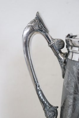 Antique Silver-Plated Pitcher by Reed & Barton, 1870s-DCO-1299634