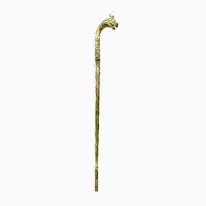 Antique Silver Plated Walking Cane-ZCY-1812835