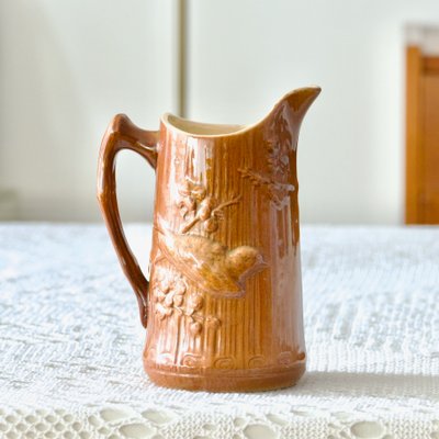 Antique Slip Pitcher with Birds, 1880-SHG-2027161