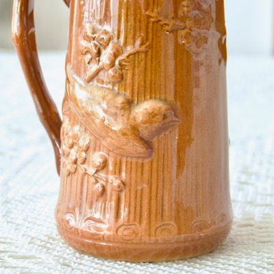 Antique Slip Pitcher with Birds, 1880-SHG-2027161