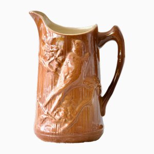 Antique Slip Pitcher with Birds, 1880-SHG-2027161