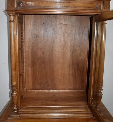 Antique Solid Walnut Breakfast Buffet, 1900s-RVK-625644