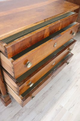 Antique Solid Walnut Chest of Drawers, 1800s-DCO-1100992