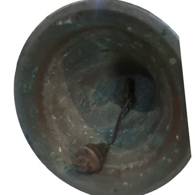 Antique Spanish Bronze Bell-TCS-1755902