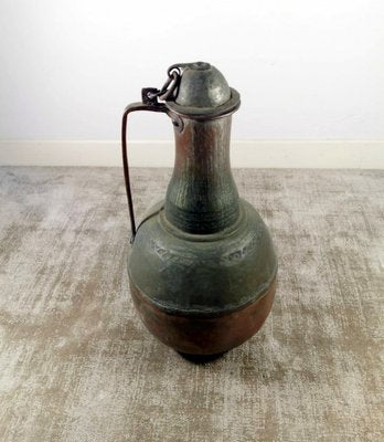 Antique Spanish Copper Jug-QRS-571975