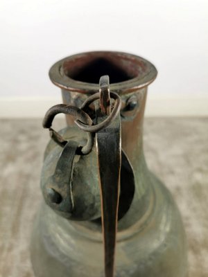 Antique Spanish Copper Jug-QRS-571975