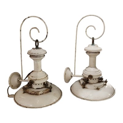 Antique Spanish Iron Marine Wall Sconces, Set of 2-TCS-1811632