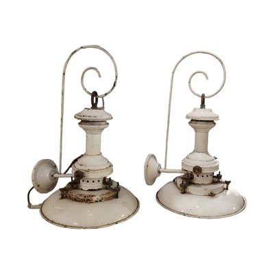 Antique Spanish Iron Marine Wall Sconces, Set of 2-TCS-1811632