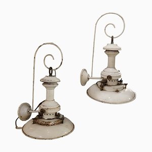 Antique Spanish Iron Marine Wall Sconces, Set of 2-TCS-1811632