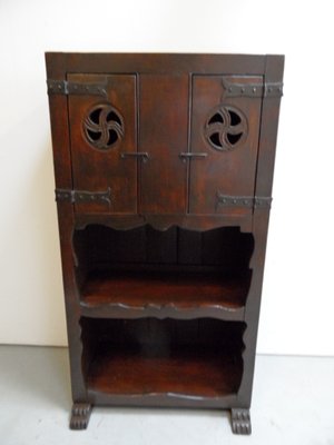 Antique Spanish Kitchen Cupboard, 1930s-PNJ-1377286