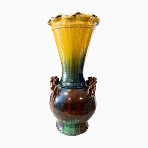 Antique Spanish Nijar Vase-TCS-1765613