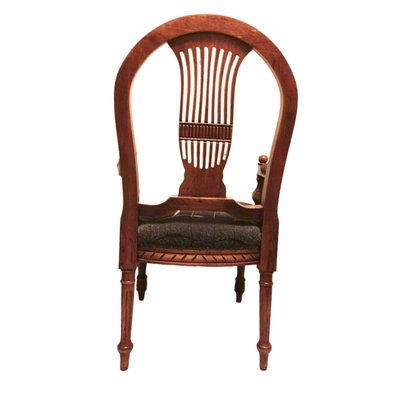 Antique Spanish Oak Armchair-TCS-1786763