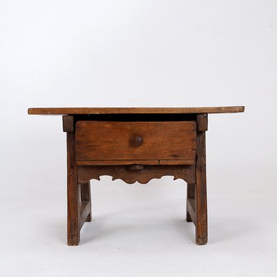 Antique Spanish Side Table in Chestnut-NYF-2018980