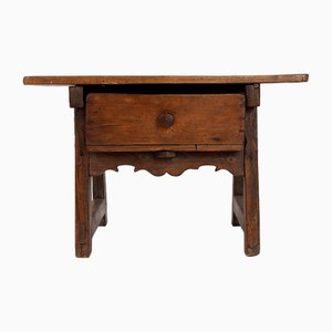 Antique Spanish Side Table in Chestnut-NYF-2018980