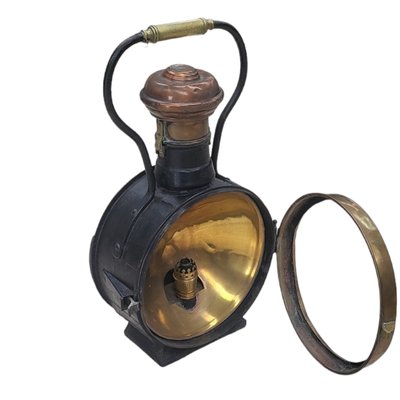 Antique Spanish Train Lamp-TCS-1783276