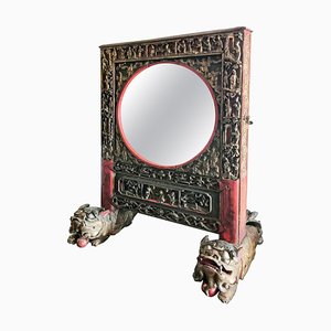 Antique Standing Mirror, China, Late 19th-Century-ZCI-1281528