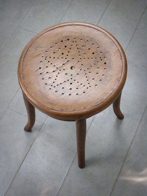 Antique Star Piano Stool in Bentwood-HGJ-1453548