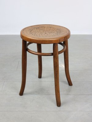 Antique Star Piano Stool in Bentwood-HGJ-1453548