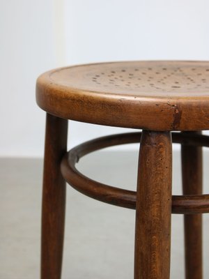 Antique Star Piano Stool in Bentwood-HGJ-1453548