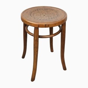 Antique Star Piano Stool in Bentwood-HGJ-1453548