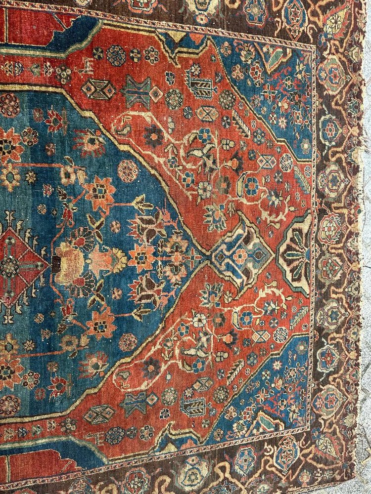 Antique Style Bobyrugs Tabriz Rug