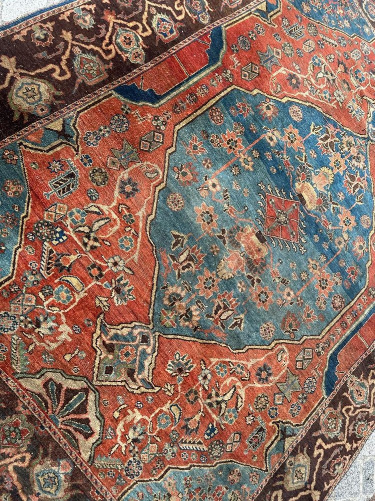 Antique Style Bobyrugs Tabriz Rug