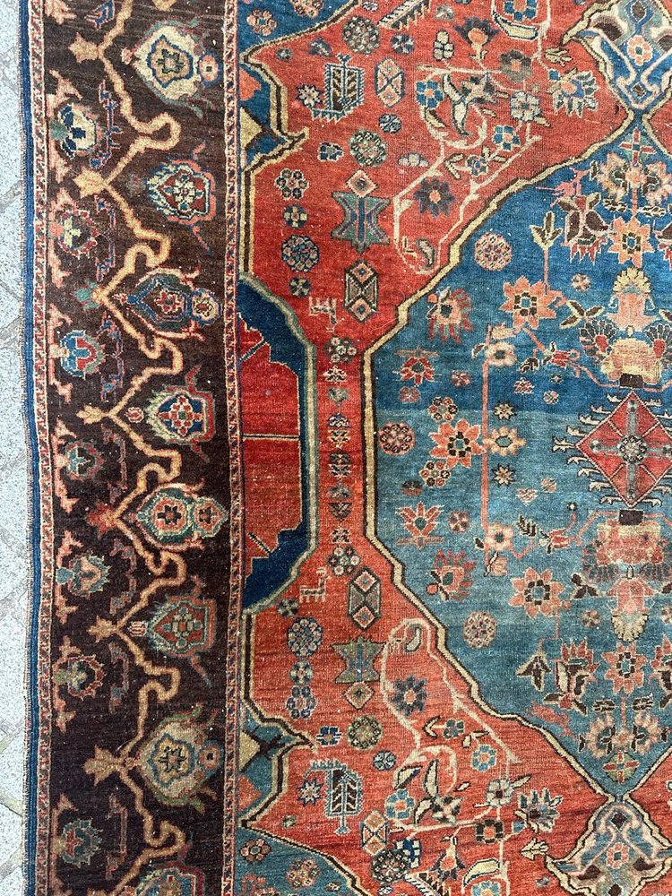 Antique Style Bobyrugs Tabriz Rug