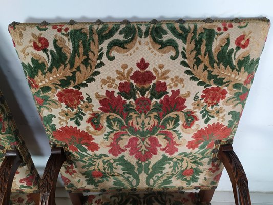 Antique Style Castle Armchairs, Set of 2-EAD-1821063