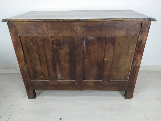 Antique Style Chest of Drawers in Carved Walnut, 1950s-EAD-1716646