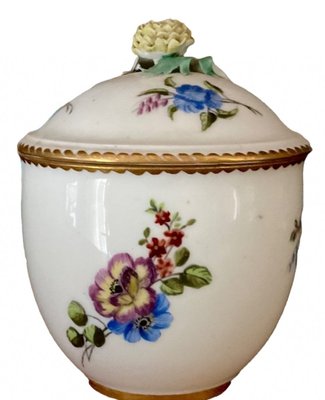 Antique Sugar Bowl in Porcelain from Sevres, 1766-OZS-1344477