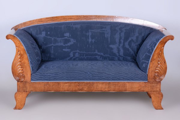 Antique Swedish Birch Sofa, 1820s-WHY-1734208