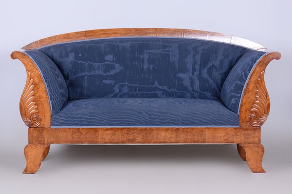 Antique Swedish Birch Sofa, 1820s-WHY-1734208