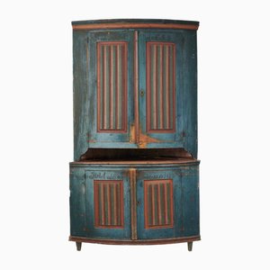 Antique Swedish Gustavian Corner Cabinet-MJF-1722820