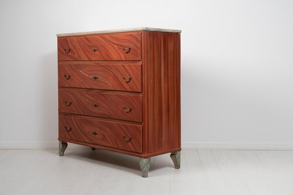 Antique Swedish Gustavian Country Chest of Drawers-MJF-1291496