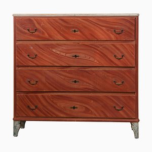 Antique Swedish Gustavian Country Chest of Drawers-MJF-1291496