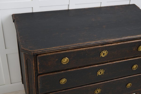 Antique Swedish Gustavian Style Chest of Drawers with Original Hardware-MJF-2034313