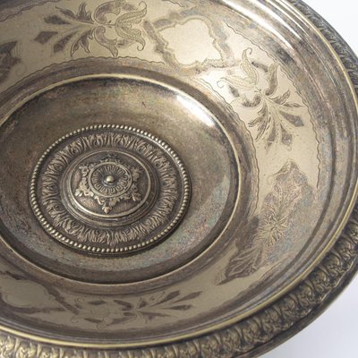 Antique Swedish Silver Plated Tazza from Gab-IXK-1216159