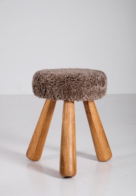 Antique Swedish Stool by Ingvar Hildingsson, 1890s-QU-2035209