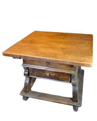 Antique Swiss Cheeseboard in Oak, 1720s-UY-1723442