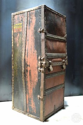 Antique Swiss Trunk-LA-825802