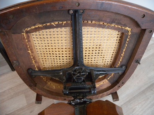 Antique Swivel Desk Chair, USA, 1880s-FEO-1767713