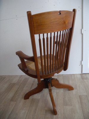 Antique Swivel Desk Chair, USA, 1880s-FEO-1767713